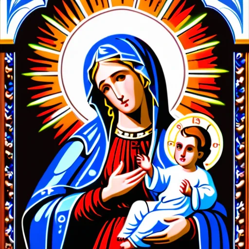 virgin mary image