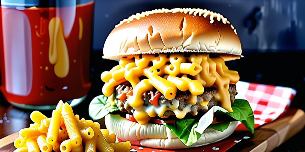 mac and cheese burger recipe