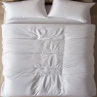 bed top view