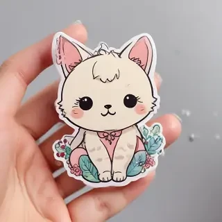 transparent cute stickers