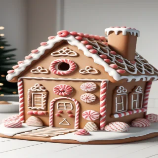 gingerbread house png