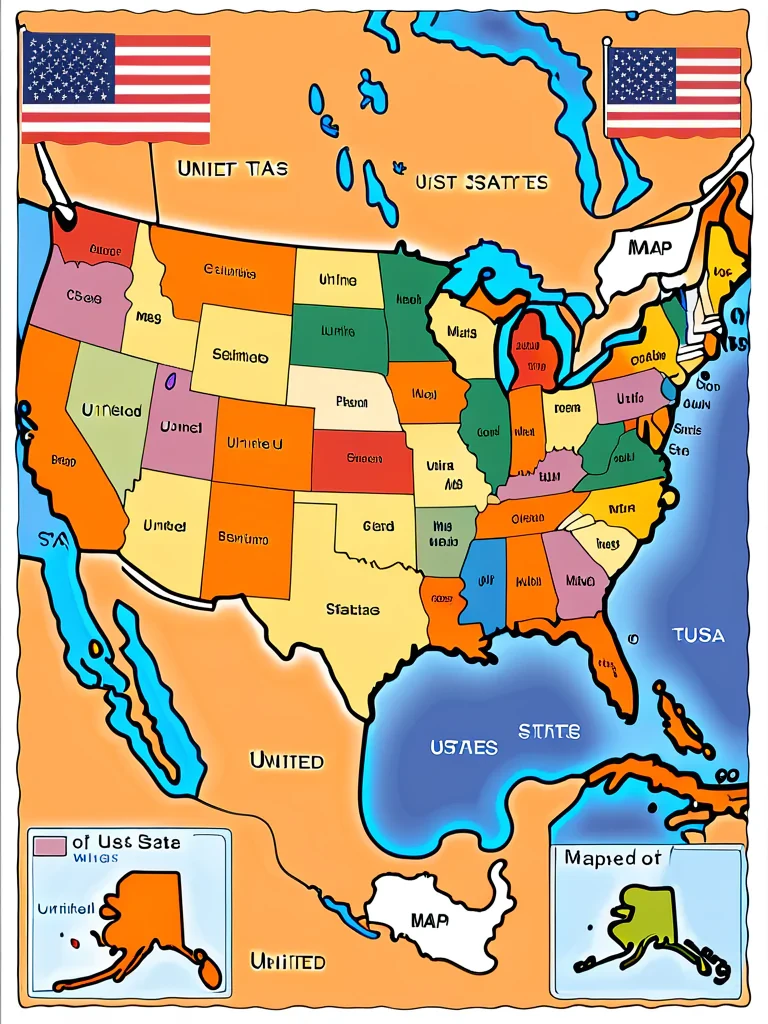 map of united states