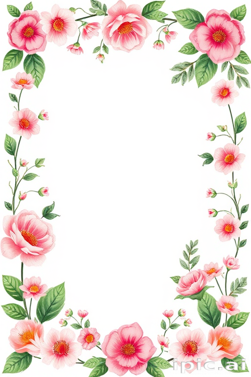 floral border png