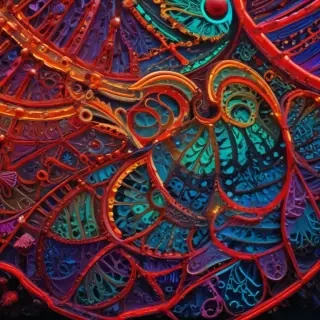 background neon colors