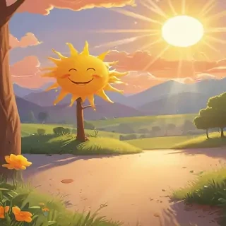 sunlight cartoon images