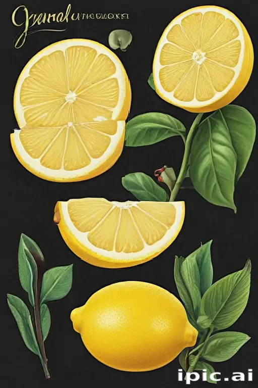 lemon clip art