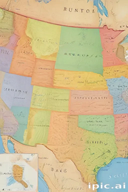 united states map