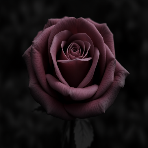 rose with black and white background