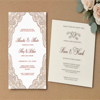 wedding invitation back ground