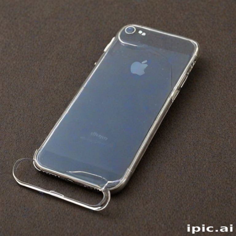 iphone with transparent background