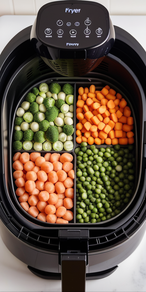 frozen vegetables in air fryer