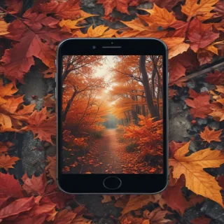 iphone backgrounds fall