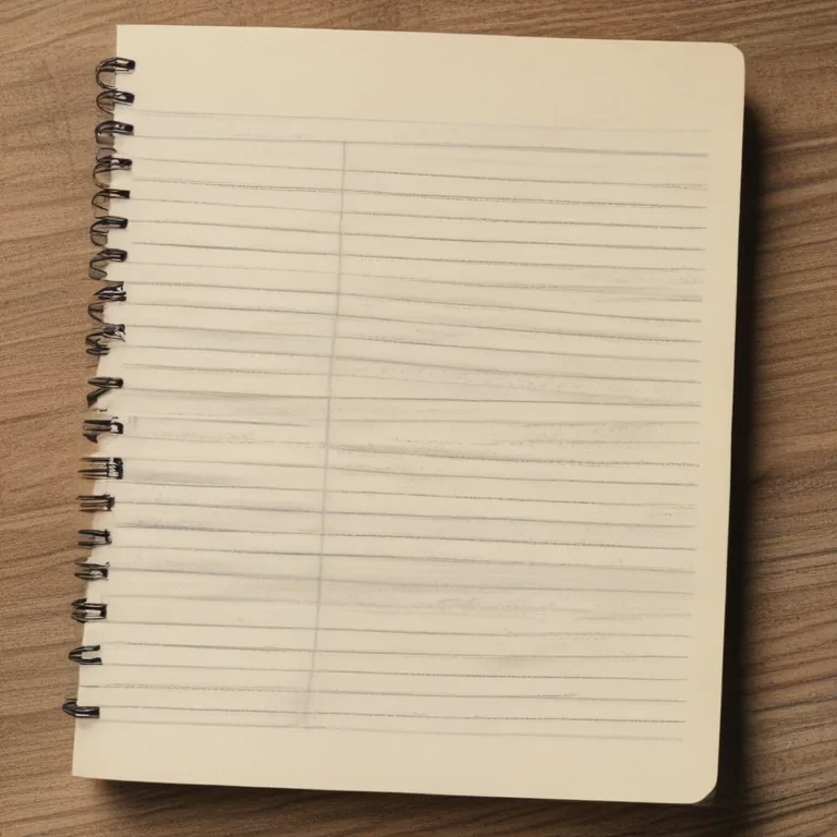 notebook paper image