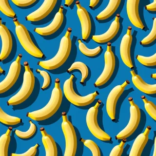 cartoon banana