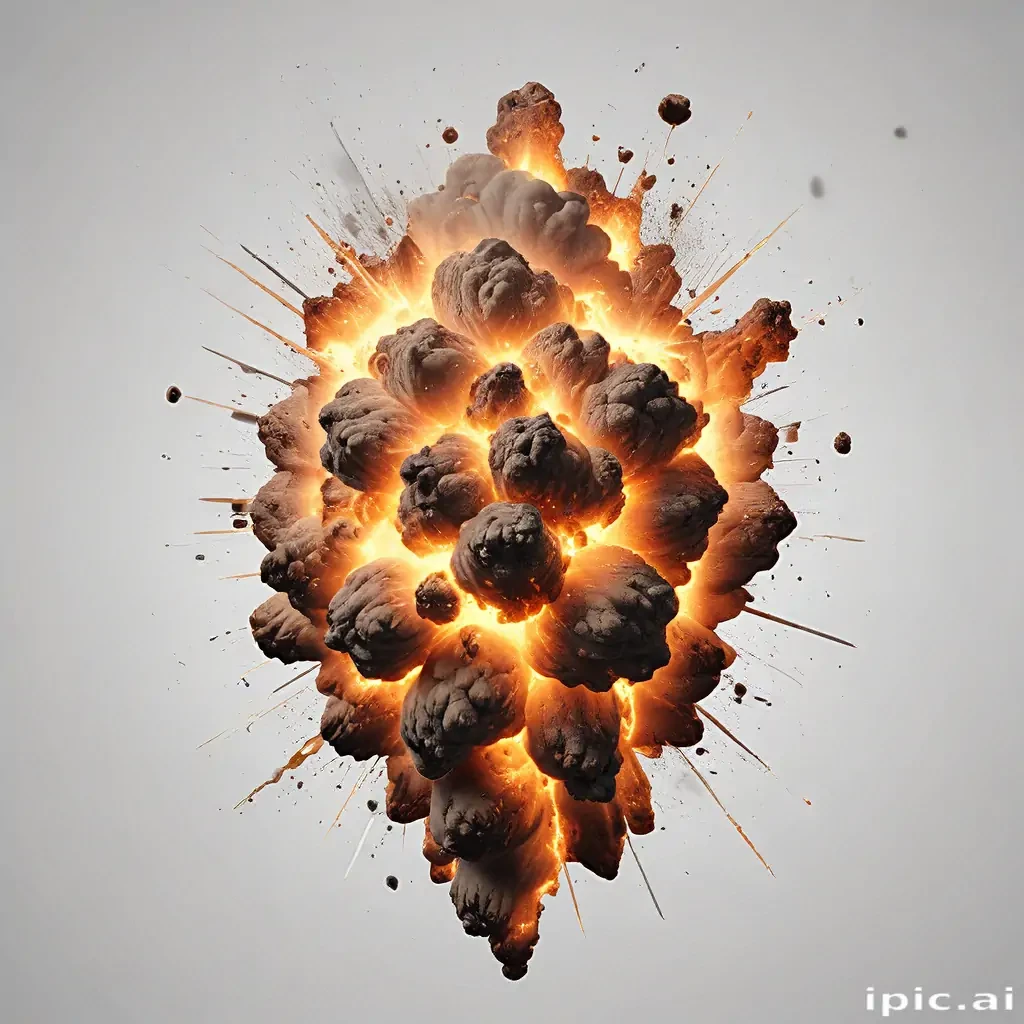 explosion transparent png