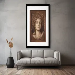 framed art mockup