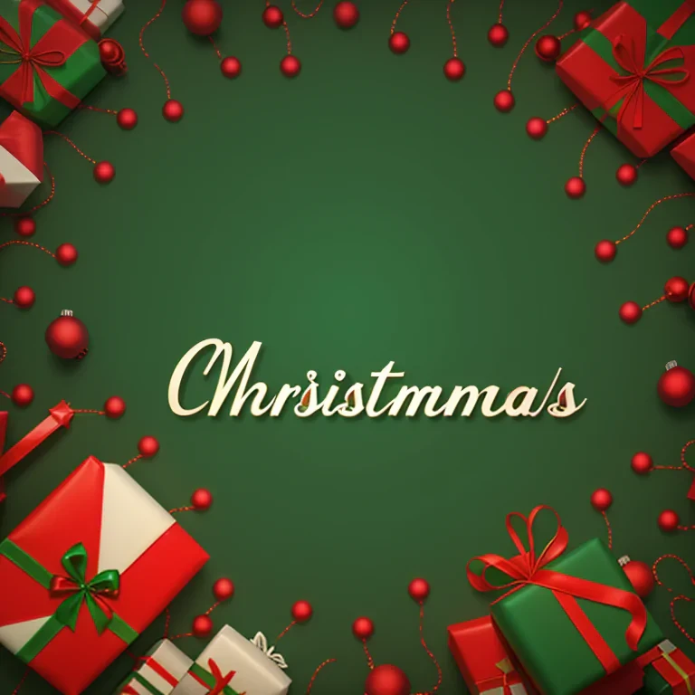 retro christmas background