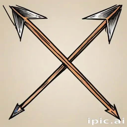 drawn arrow