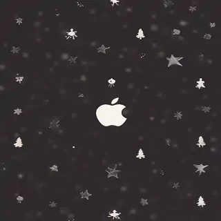 iphone simple christmas wallpaper