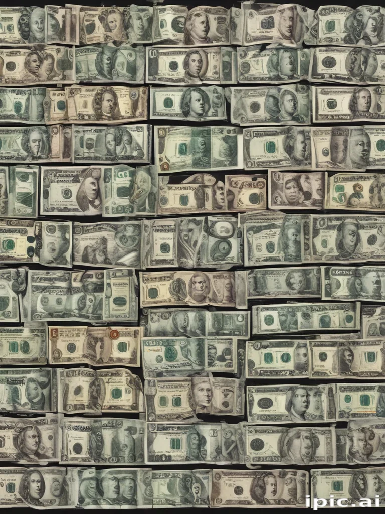 money with transparent background