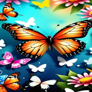 cute butterfly wallpaper
