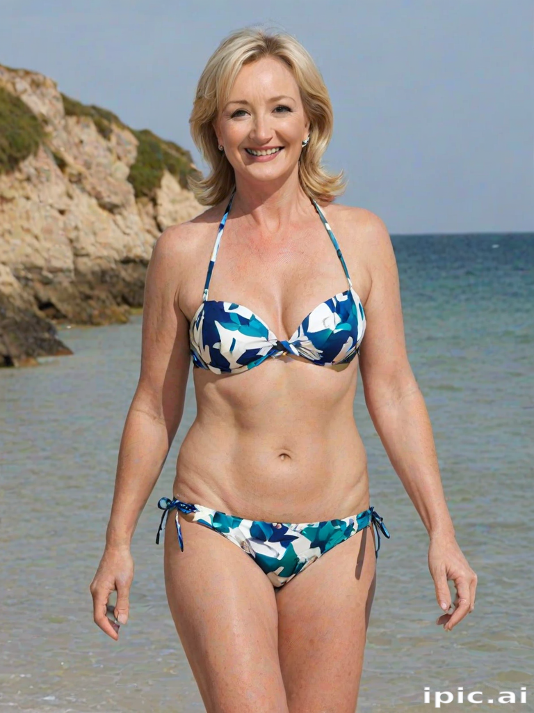 carol kirkwood in a bikini