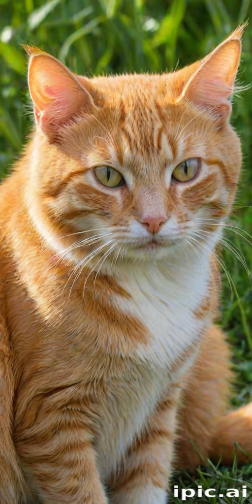 orange cat