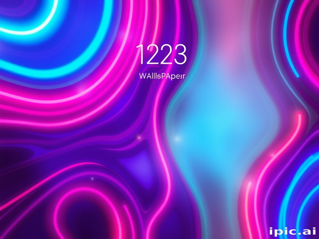 lock screen neon wallpaper iphone
