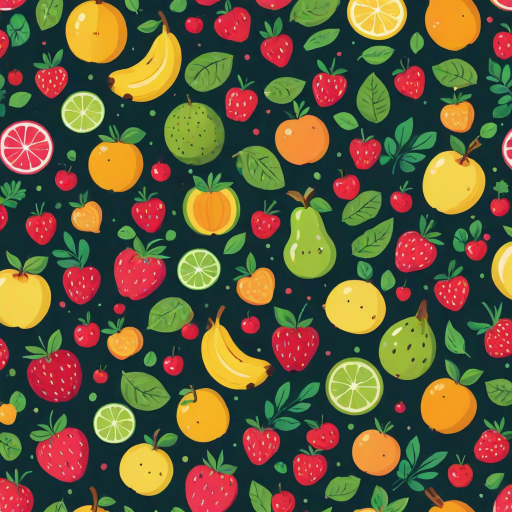 cute fruit backgrounds