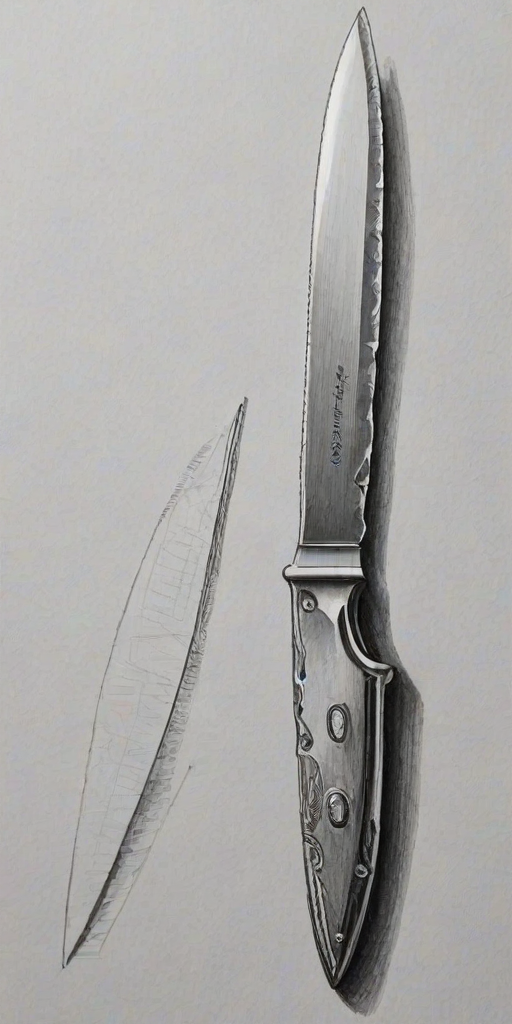 knife drawing