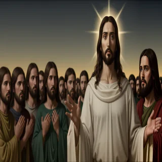 background jesus