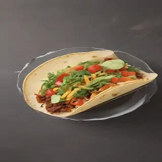 transparent taco