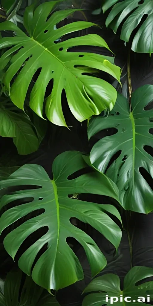 monstera background