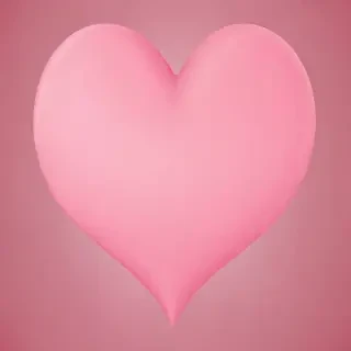 pink heart clipart