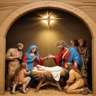 manger scene images free