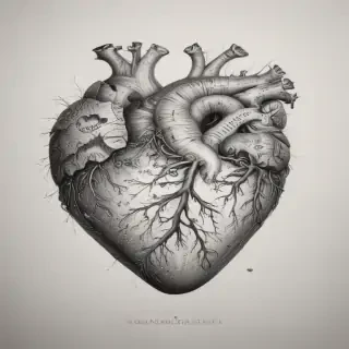 hand drawn heart