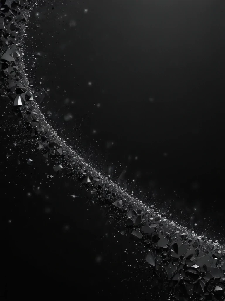 sparkling black background