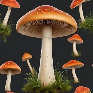 mushroom transparent