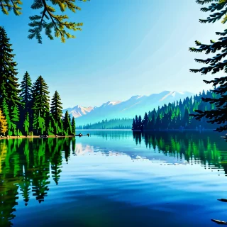 lake background