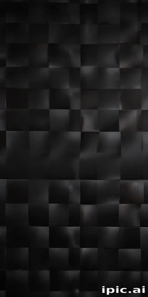 black checkered background
