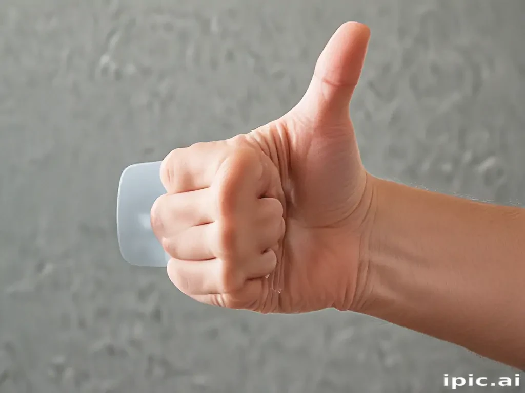 transparent thumbs up