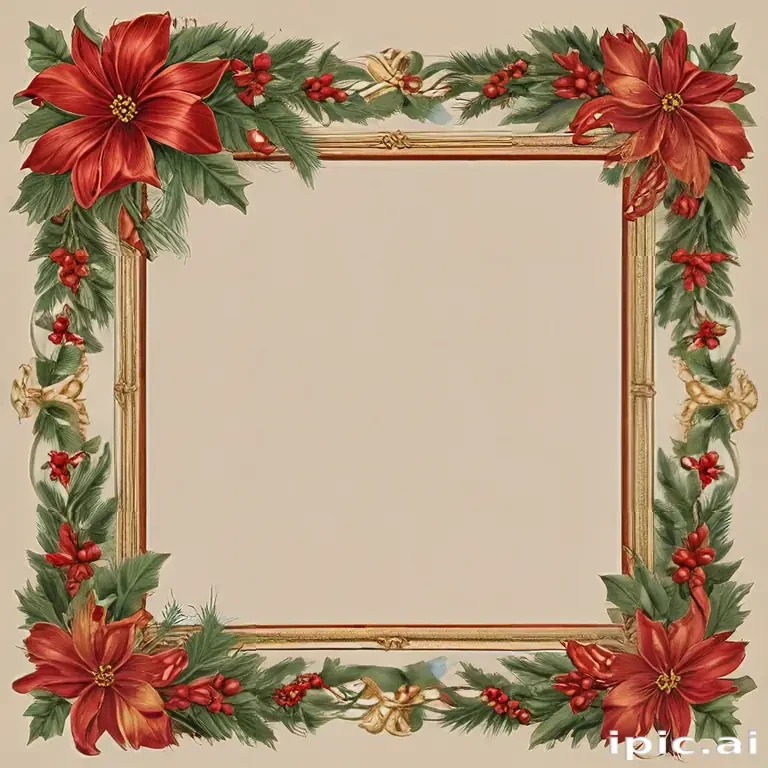 frame clipart christmas