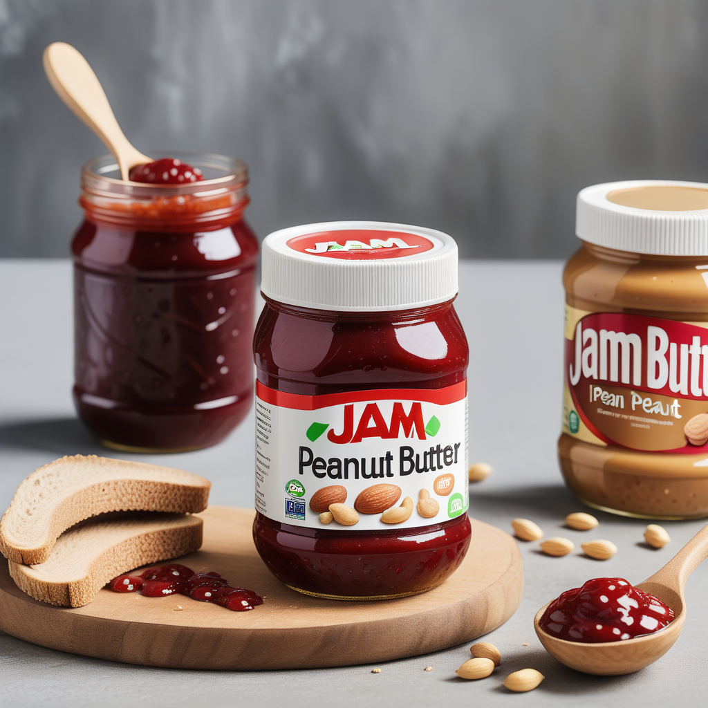 what's the difference between jam and peanut butter