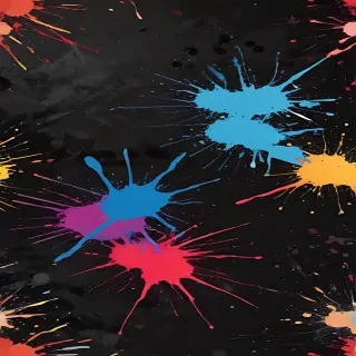 paint splatter transparent
