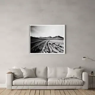 wall art mock up