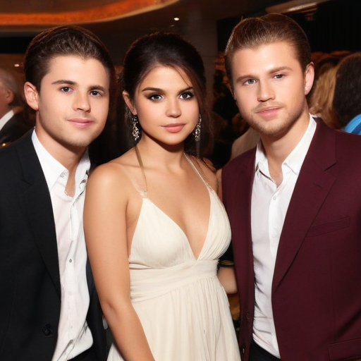 selena gomez throuple