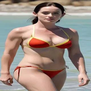 emily blunt bikini
