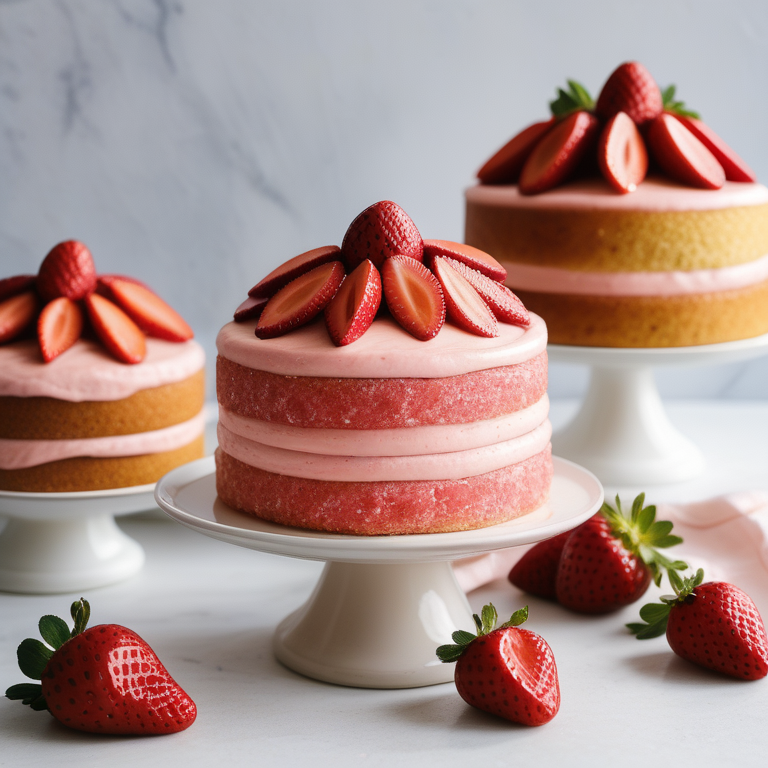 how do you make strawberry filling for cakes