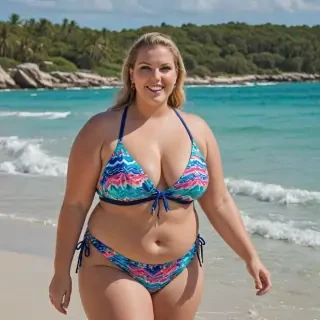 bbw bikini