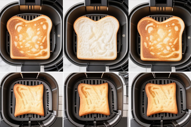 texas toast in the air fryer